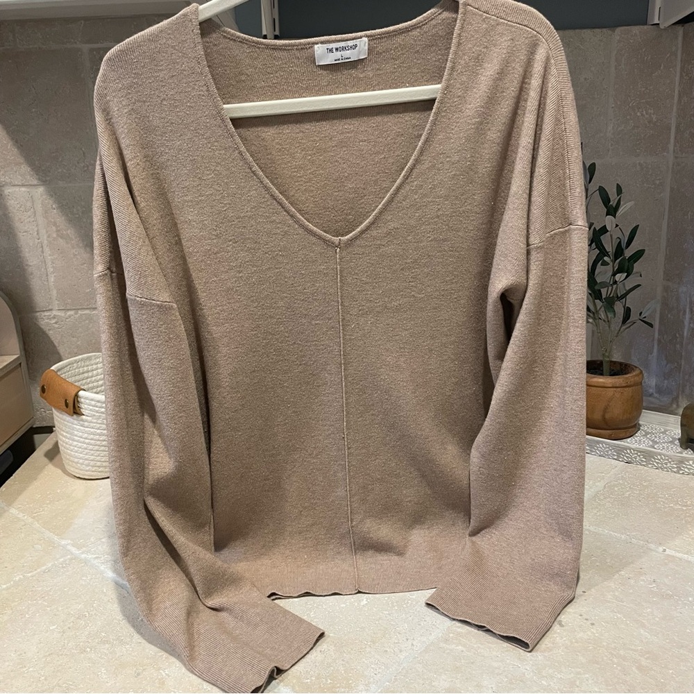 The Workshop Neutral Sweater, Large